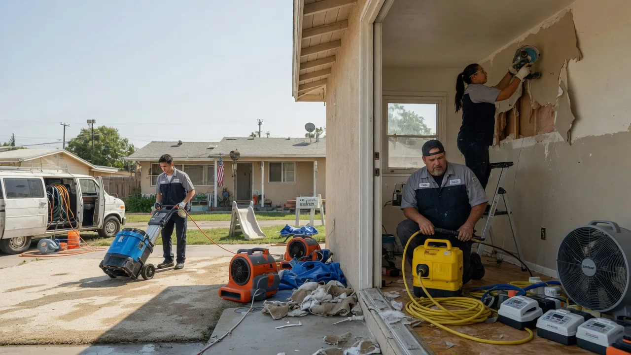 Water Damage Restoration in White Cloud, MI near me